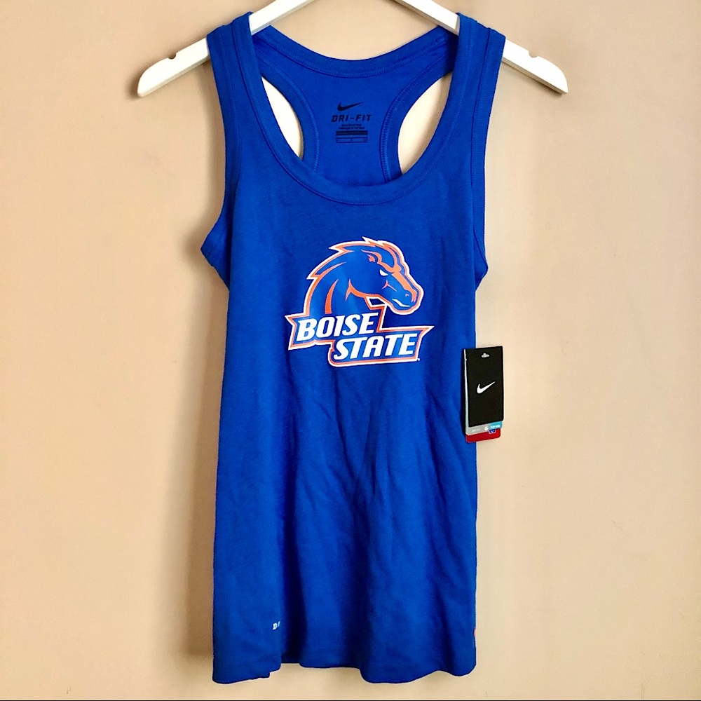 Nike BOISE STATE BSU Broncos DriFit Racerback Tank